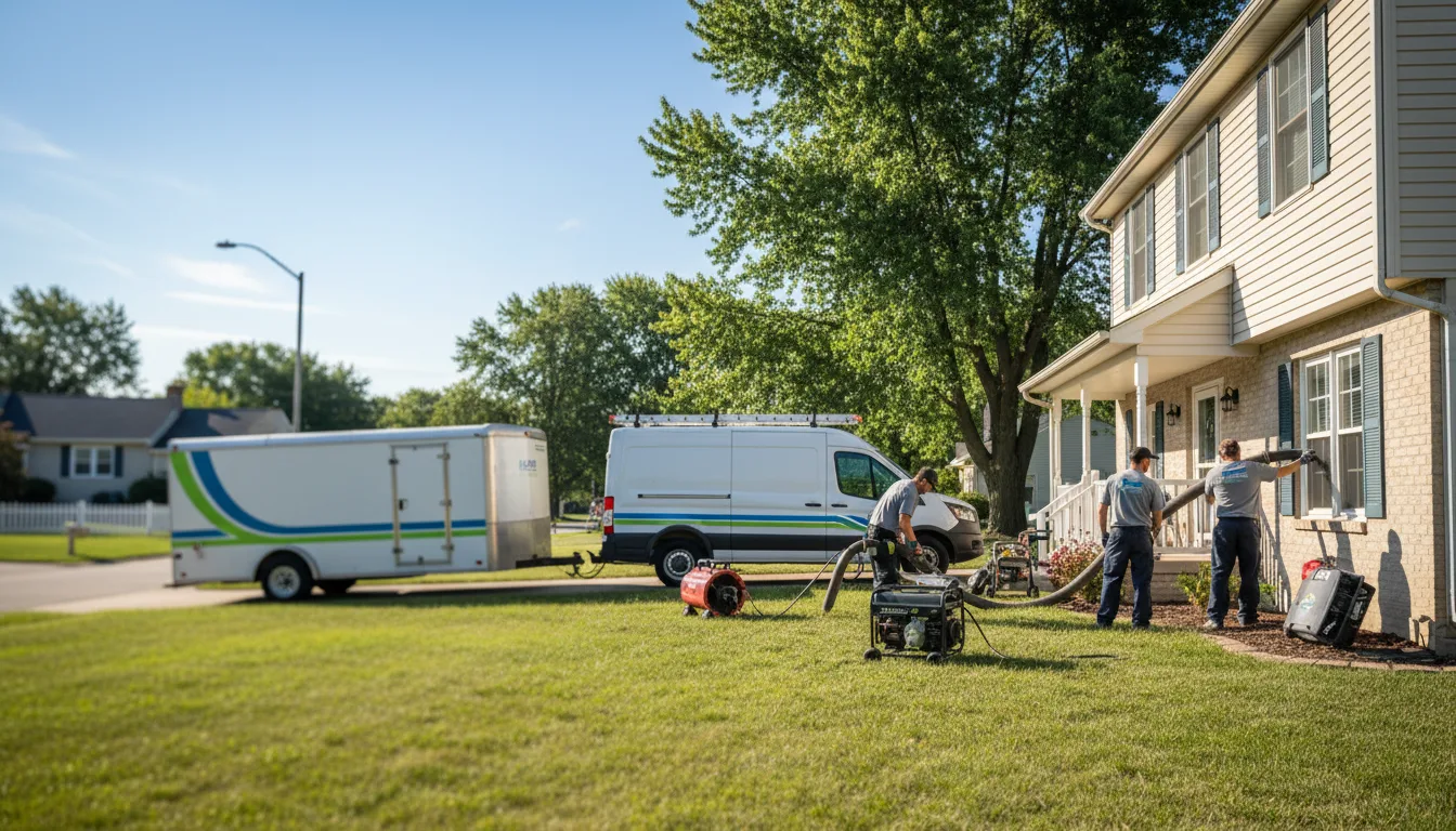 Flooded Basement Restoration And Cleanup With Repair in Wakefield, NE near me